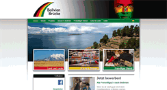 Desktop Screenshot of bolivien-bruecke.de